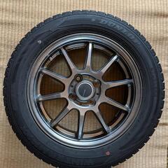 ダンロップWINTERMAXX WM02 アルミ付スタッドレスアルミ4本セット