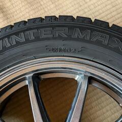 ダンロップWINTERMAXX WM02 アルミ付スタッドレスアルミ4本セット