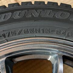 ダンロップWINTERMAXX WM02 アルミ付スタッドレスアルミ4本セット