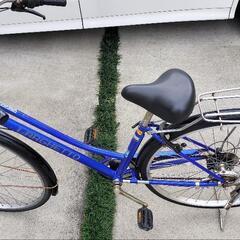 整備点検済み サイモト ギア付きオートライト 27インチ ママチャリ