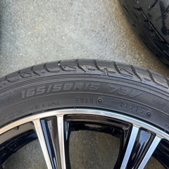 軽自動車に　15インチタイヤホイールセット！　