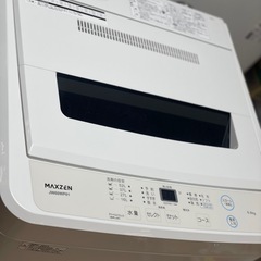 🉐セール🉐送料・設置込み可　洗濯機　6kg MAXZEN 2022年