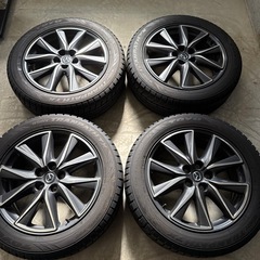 cx5 スタッドレス タイヤ ホイール セット 純正 19インチ MAZDA CX5 純正 19インチ タイヤ ホイール セット
