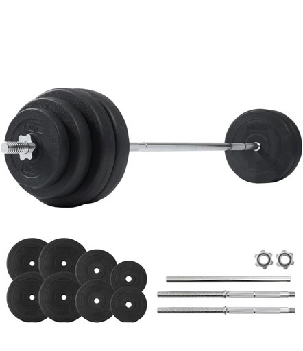 LESIR(レザイア) バーベル バーベルセット 60kg 【折畳み式】バーベル 