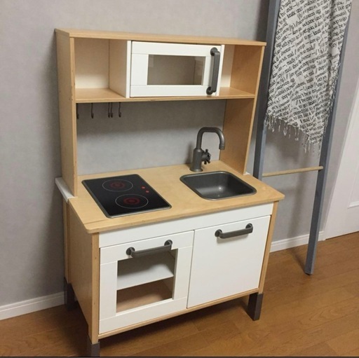 DUKTIG ドゥクティグ おもちゃの調理器具5点セット, ステンレスカラー