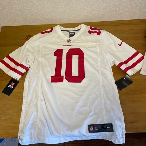 【未使用】San Francisco 49ers Jimmy Garoppolo  ユニフォーム Mサイズ 2017シーズン 2017-21 San Francisco 49ers Garoppolo #10 Nike Limited Home Jersey