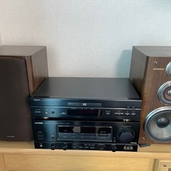 【ヴィンテージスピーカー】KENWOOD アンプ、スピーカーセット