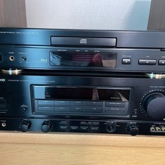 【ヴィンテージスピーカー】KENWOOD アンプ、スピーカーセット