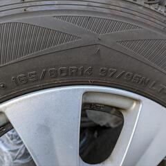 タウンエース等　スタッドレスタイヤ＆アルミ4本セット