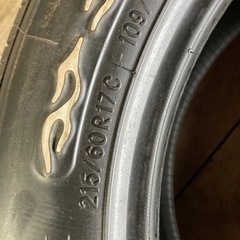 TOYO H20 215/60r17 2018年製　夏タイヤ　ハイエース