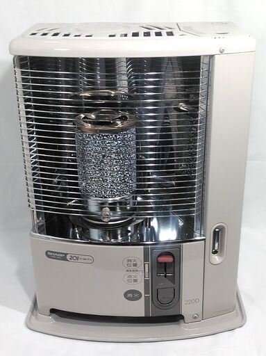 △SHARP シャープ 自然通気形開放式石油ストーブ 石油ストーブ 暖房器具 HSR-22E 94年製 点火動作確認済 サビ/傷有り