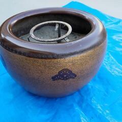 火鉢 吉兆絵柄 昭和レトロ