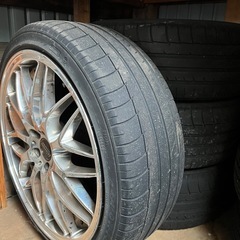 取引中　プリウス　18インチ夏タイヤホイール