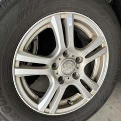 YOKOHAMA ice GUARD iG60 スタッドレス　2021年製造　195/65R15 PCD114.3×5穴　アルミホイール4本セット！　