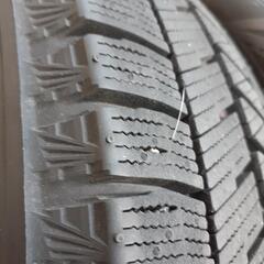 値段交渉可能　鉄ホイール　ブリヂストン　スタッドレスタイヤ　155/65R14 ブリヂストンVRX3　1シーズン使用 ４本で