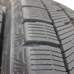 値段交渉可能　鉄ホイール　ブリヂストン　スタッドレスタイヤ　155/65R14 ブリヂストンVRX3　1シーズン使用 ４本で