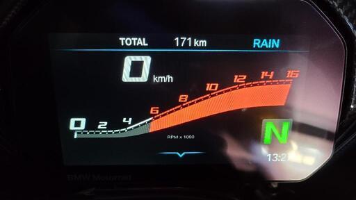 BMW M1000RR 走行距離僅か ガレージ保管 アクラポビッチフルエキ付き