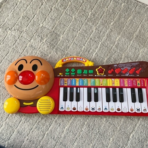 アンパンマン ピアノ おもちゃ 子供 こわがら