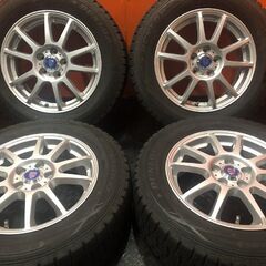 DUNLOP WINTER MAXX WM01 195/65R15】スタッドレス【社外ホイール 15 