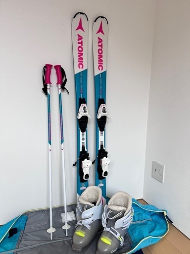 スキー板アトミック130 ビンデングつき