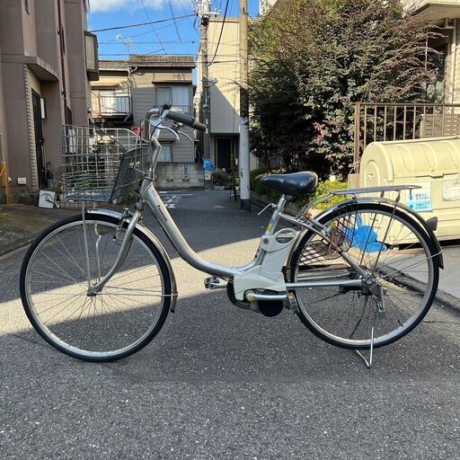 電動自転車 Panasonic ALFIT vivi 水色　76⚫️ 電動自転車 Panasonic ALFIT vivi 水色 76⚫️ 公式】ビビ・DX｜電動