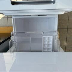 ★福岡市・北九州市限定【シャープ】2021年製152L(SJ-DG15G-W)ガラストップ　プラズマクラスター【3ヶ月保証付き★送料に設置込み】【配達は要決済前問い合わせ】