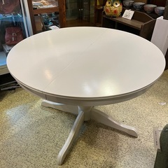 池上店】 IKEA イケア ダイニングテーブル 伸縮式 伸長式 テーブル