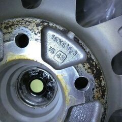 BLIZZAK VRX2◆スタッドレスタイヤ 205/65R16【4本】\'21年製★ブリヂストン 5穴★社外アルミ 16×6.5J