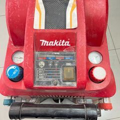 makita マキタ エアコンプレッサー AC460XL 高圧常圧兼用 11L 赤 動作確認済