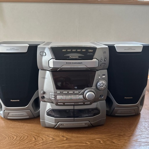 Panasonic SA-AK15 5CDチェンジャー ミニコンポ
