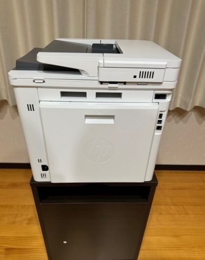 HP Color Laser Jet Managed MFP E47528 レーザープリンタ カラーレーザー複合機　下収納付き　直接引取限定 HP Color Laser Jet Managed MFP E47528 レーザープリンタ カラー