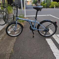 折りたたみ自転車　修理歴ありますが、かなり新品に近い状態で出品致します。 折りたたみ自転車 修理歴ありますが、かなり新品に近い状態で出品致し