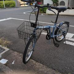 折りたたみ自転車 修理歴ありますが、かなり新品に近い状態で出品致し