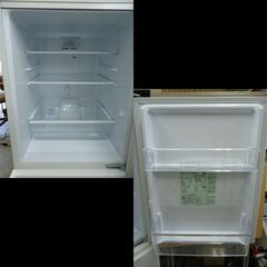 札幌配送可☆AQUA/アクア◇2ドア冷凍冷蔵庫◇168L◇AQR-17MBK(