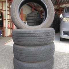 タイヤ代工賃全部込み!　225/60R17 ヨコハマ　GEOLANDER SUV 中古タイヤ4本セット!