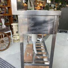 ★2槽シンク★業務用 蛇口 キッチン 厨房 シンク 台所 屋内 屋外 洗い場 福島 郡山市★直接渡しOK★