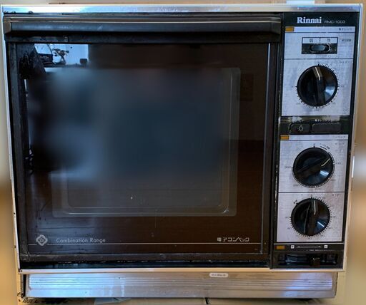 ジャンク品 Rinnai RMC-1003 オーブンレンジ 中古】Rinnai