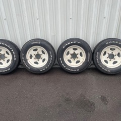 ハイエース　6穴　ホイールタイヤセット　15インチ