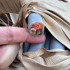 未使用品〇 VVRケーブル 3×14 50m