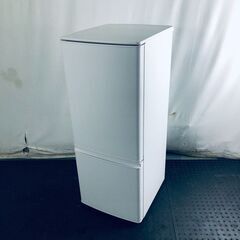 ID:k552514 三菱 MITSUBISHI 冷蔵庫 一人暮らし 中古 2021年製 2ドア 146L ホワイト ファン式 右開き MR-P15G-W  【リユース品：状態B】【送料無料】【設置費用無料】