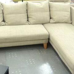 ★展示美品★Formax フォルマックス カウチソファー ファブリック ベージュ 【モノ市場半田店】163