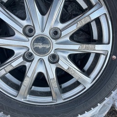 155/65R14 グッドイヤー　スタッドレス　アルミホイール