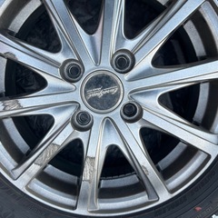 155/65R14 グッドイヤー　スタッドレス　アルミホイール