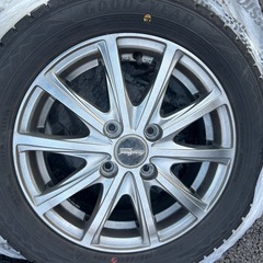 155/65R14 グッドイヤー　スタッドレス　アルミホイール