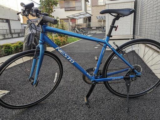 中古自転車 7段変速 535MM クロスバイク軽整備済み 防犯登録対応 町田