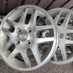 スズキ純正アルミホイール  14×4.5J PCD100 4H +45 4本 中古品 純正戻し 冬用などに
