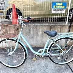 バレリアーノI マットブルー 26型 中古 自転車 買取 6段変速 