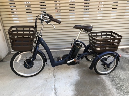 ラクットワゴン ブリヂストン 電動アシスト三輪車 サファイヤブルー