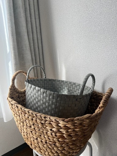 無印良品 ニトリ カゴセット 編みかご 著 無印良品 ニトリ カゴセット 編みかご 著