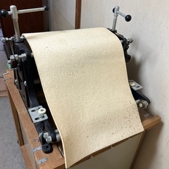 新日本造形　版画プレス機SR164   マップケース付き　未使用品